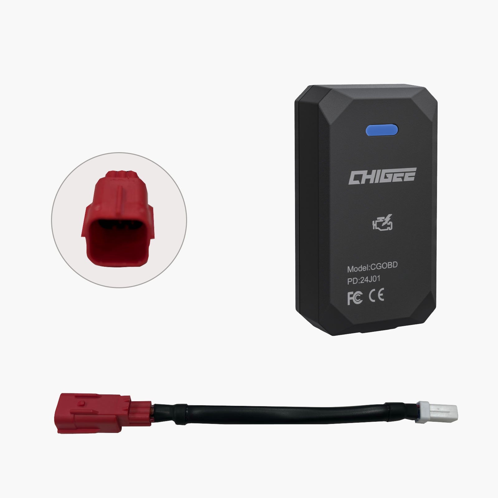 โมดูลไร้สาย CG OBD: การอ่านข้อมูล