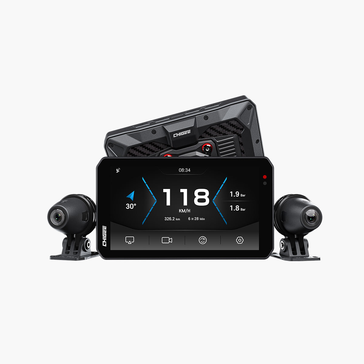 AIO-5 EVO ระบบการขับขี่อัจฉริยะสำหรับรถจักรยานยนต์